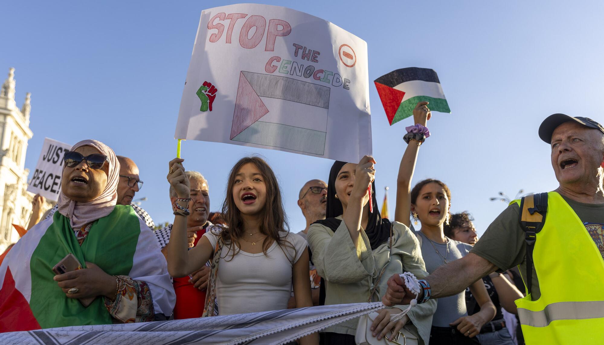 Manifestación Palestina 4 octubre Madrid - 5